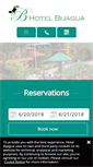 Mobile Screenshot of hotelbijagua.com